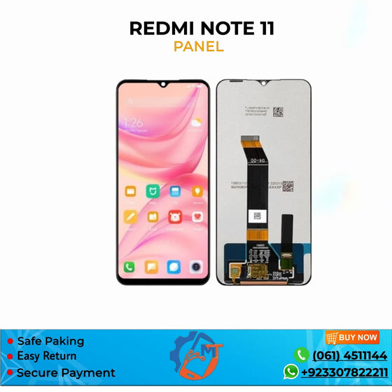 REDMI NOTE 11 PANNEL ORG BLACK