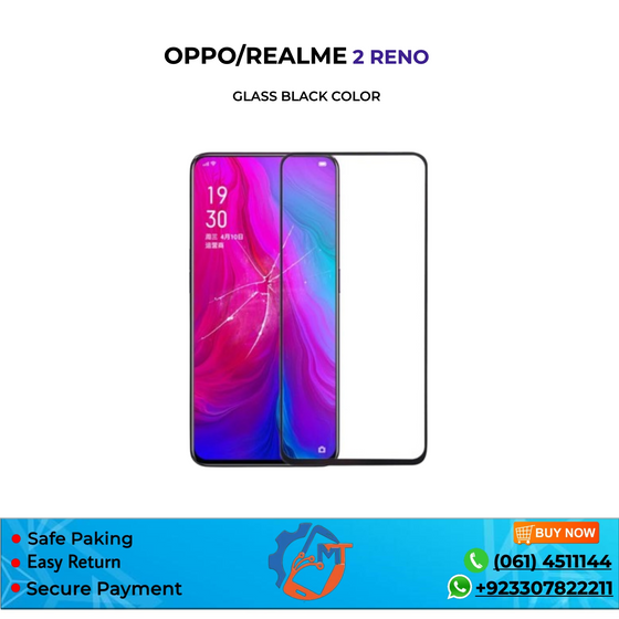 RENO 2 GLASS OPPO BLACK
