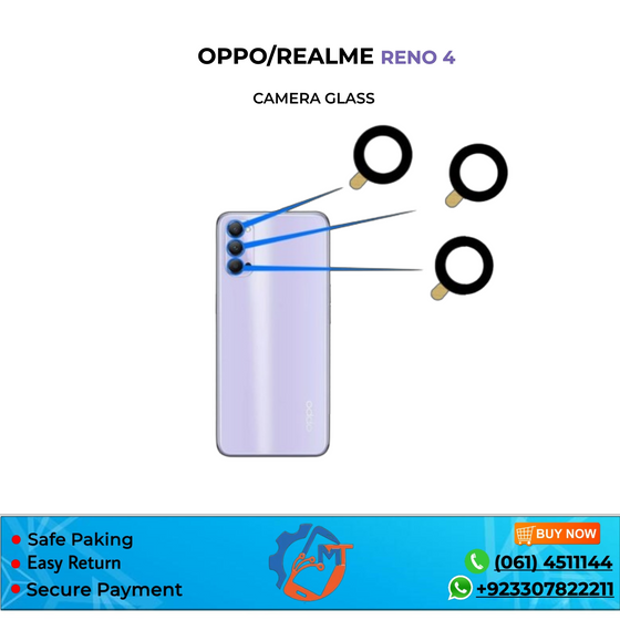 RENO 4 CAMERA GLASS OPPO