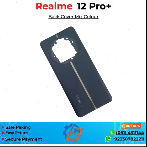REALME 12 PRO+ BACK COVER MIX COLOUR