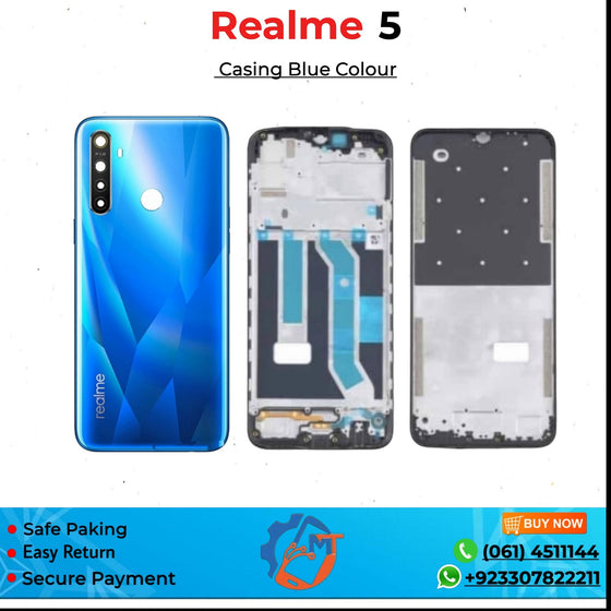 REALME 5 CASING BLUE