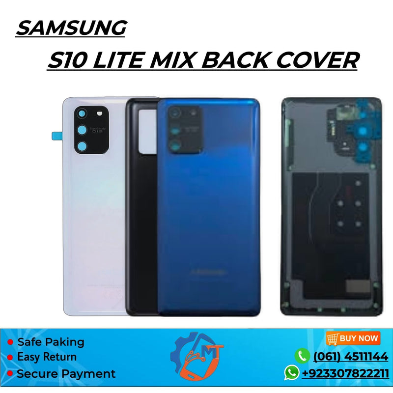 S10 LITE BACK COVER BLACK