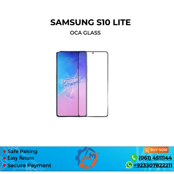 S10 LITE OCA GLASS BLACK