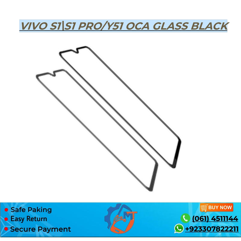S1\S1 PRO/Y51 OCA GLASS VIVO BLACK