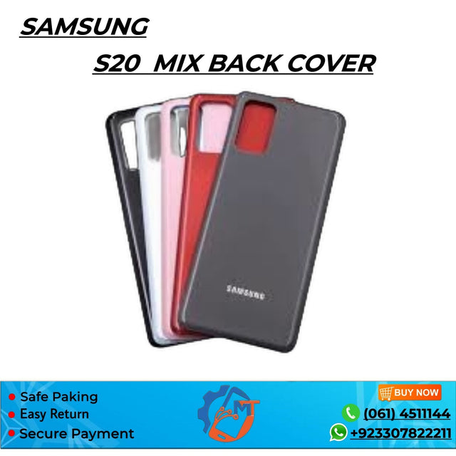 S20 BACK COVER BLACK