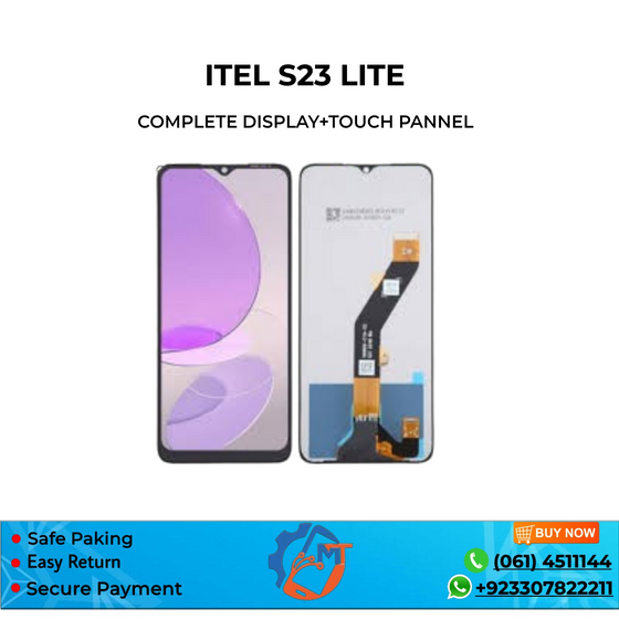 S23 PANNEL ITEL BLACK