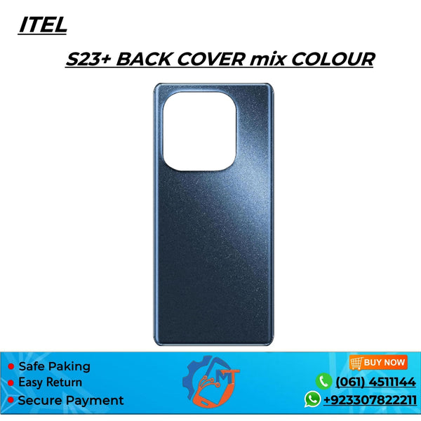 S23+ BACK COVER ITEL MIX COLOUR