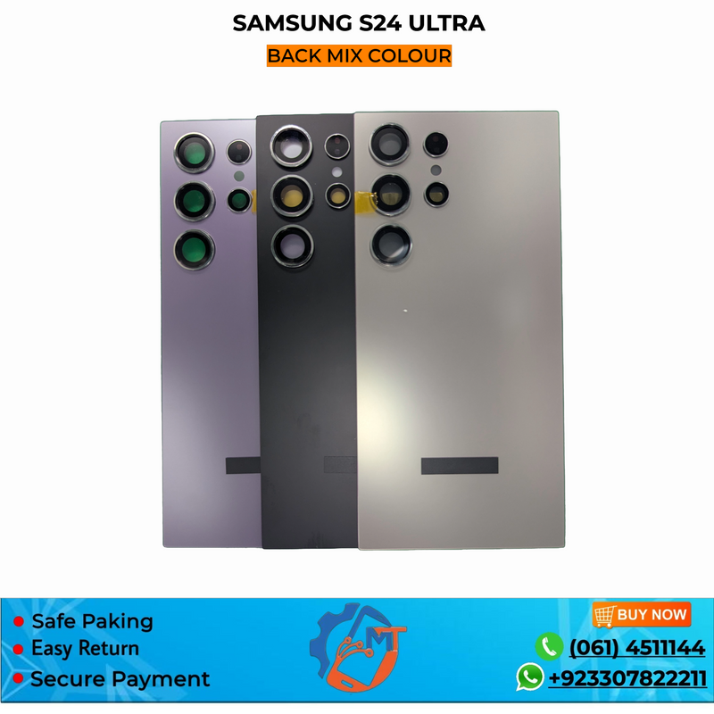 S24 ULTRA BACK COVER SAMSUNG MIX COLUR