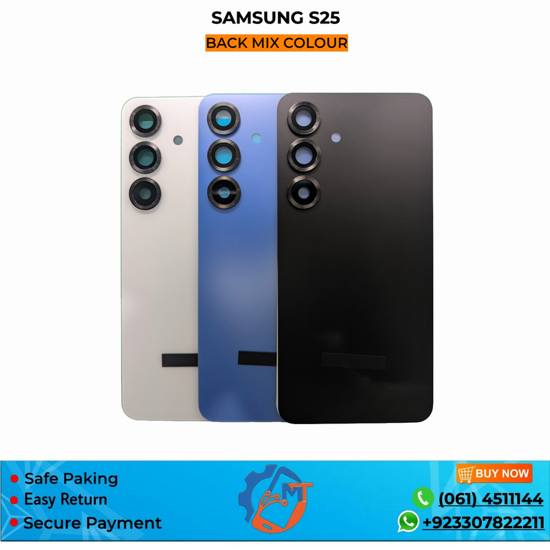 S25 BACK COVER SAMSUNG MIX COLOUR