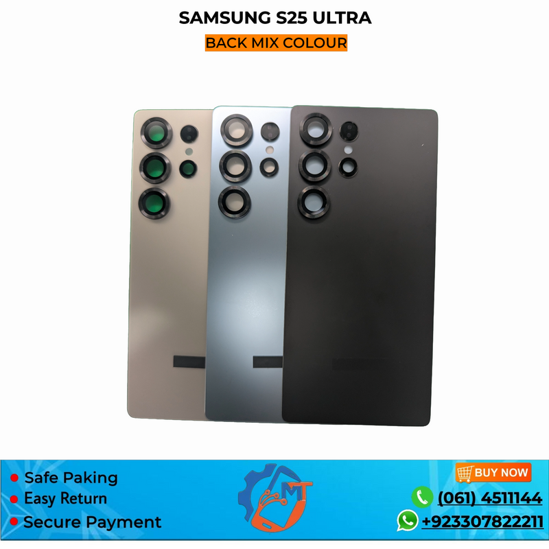 S25 ULTRA BACK COVER MIX COLOUR