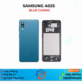 A02S CASING SAMSUNG BLUE