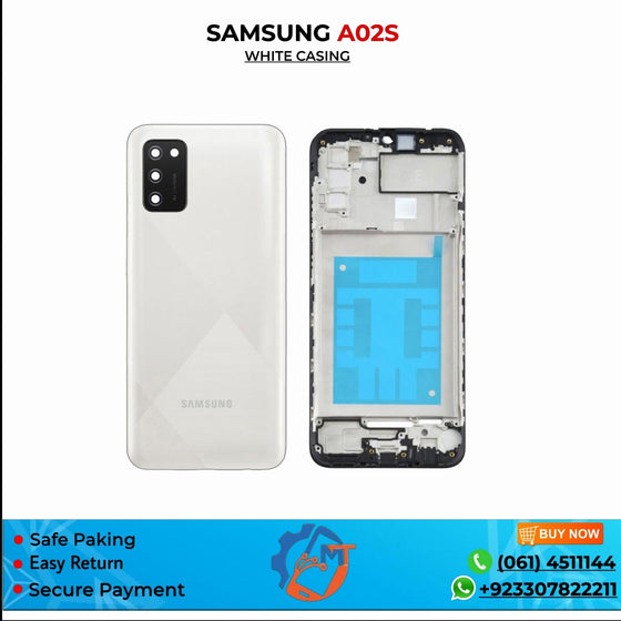 A02S BACK COVER WHITE