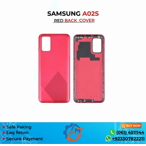 A02S BACK COVER RED