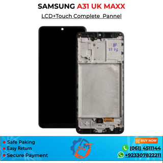 A31 PANNEL SAMSUNG UK BLACK