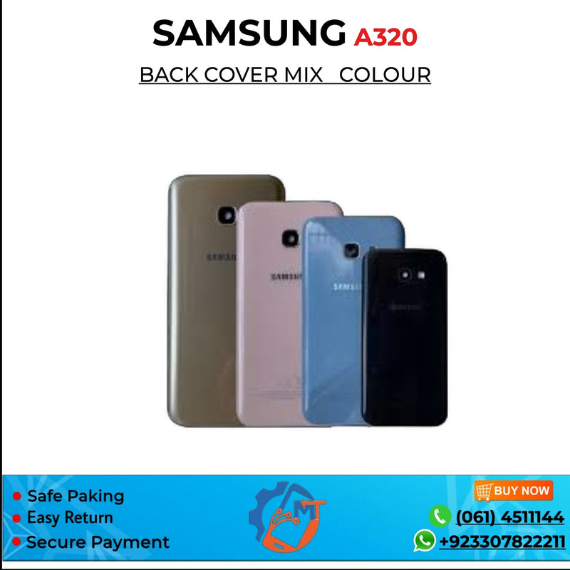 A320 BACK COVER SAMSUNG BLACK