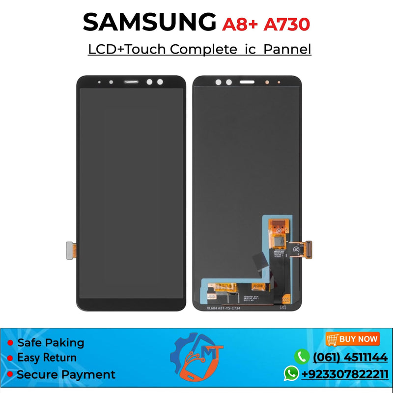 A8+/A730 PANNEL IC SAMSUNG BLACK
