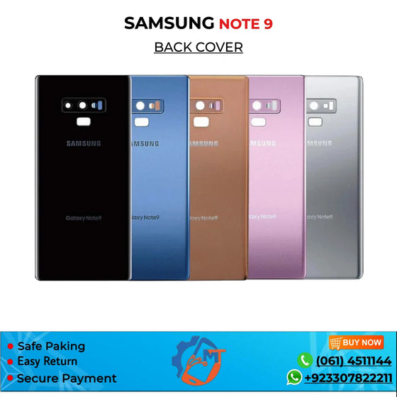 NOTE 9 BACK COVER PINK