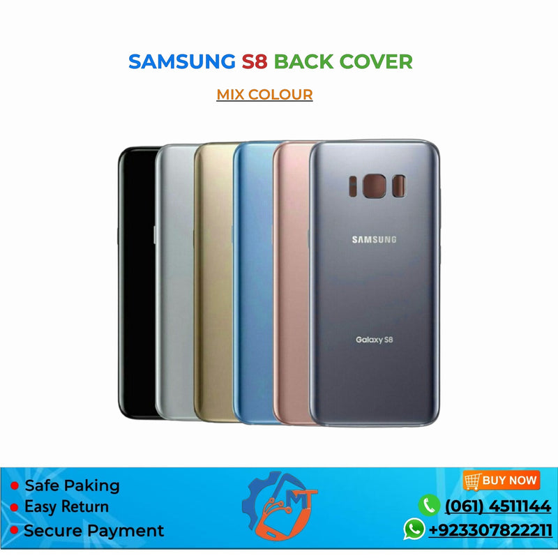 S8 BACK COVER SILVER