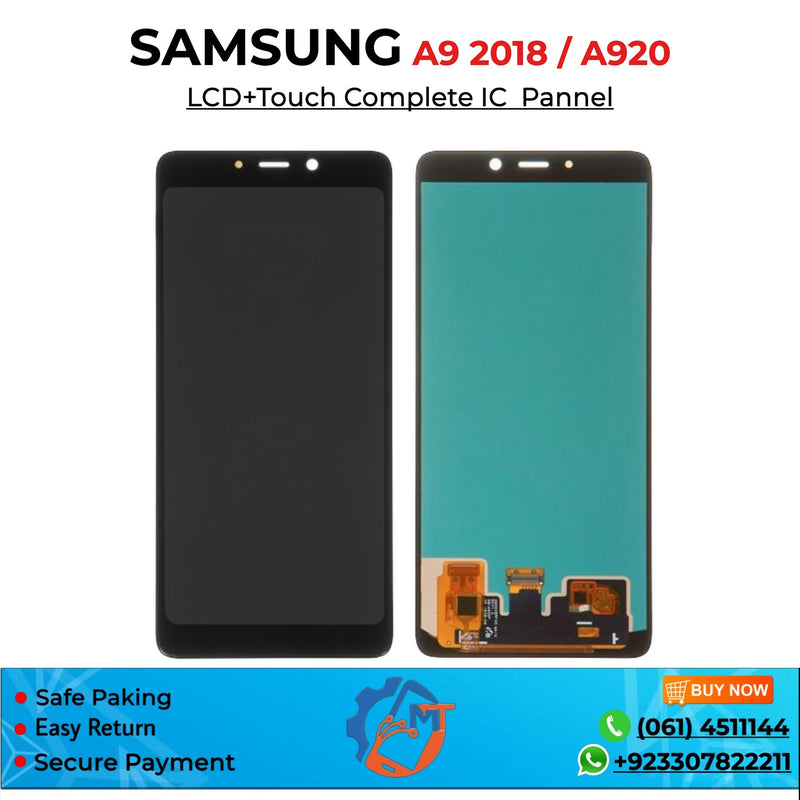 A9 2018/A920 PANNEL BLACK OLED