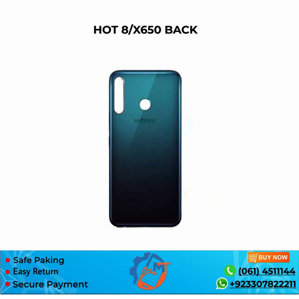HOT 8/X650 BACK COVER MIX COLOUR