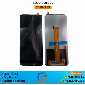 NOTE 70 PANNEL SEGO BLACK