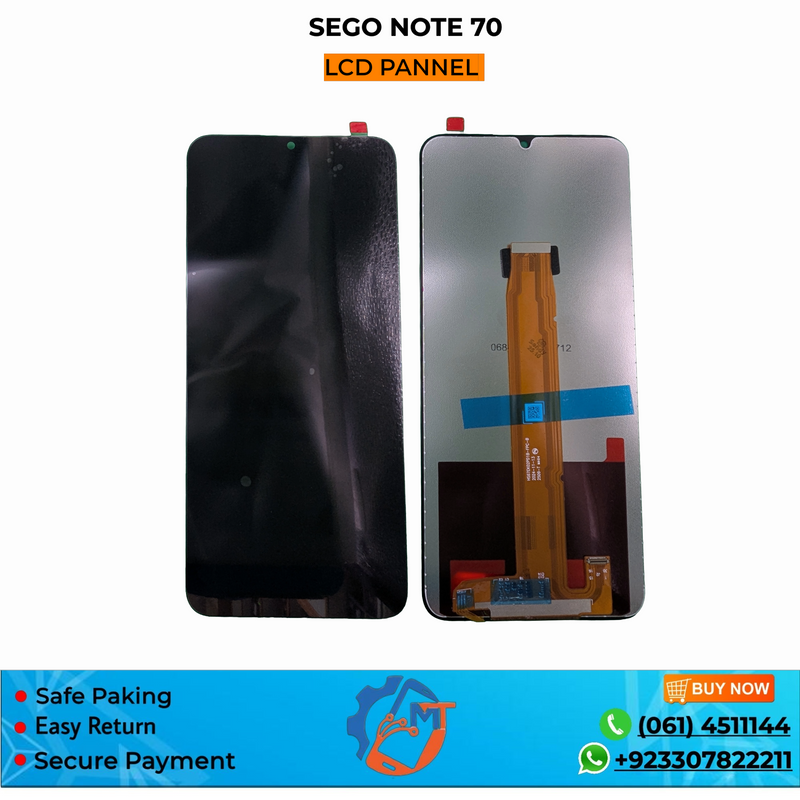 NOTE 70 PANNEL SEGO BLACK