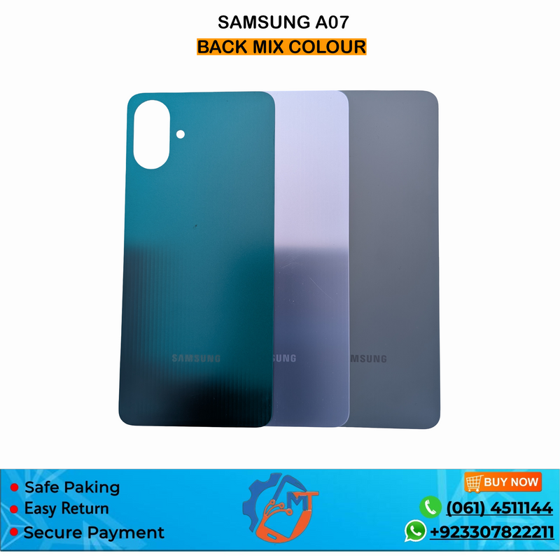 A07 BACK COVER SAMSUNG MIX COLOUR