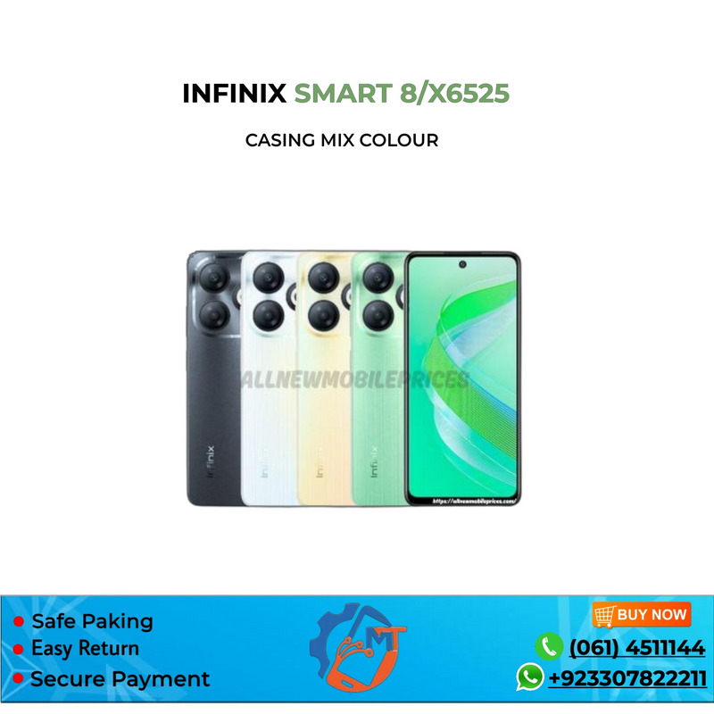 SMART 8/X6525 CASING INFINIX MIX COLOUR