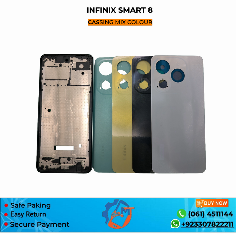 SMART 8/X6525 CASING INFINIX MIX COLOUR