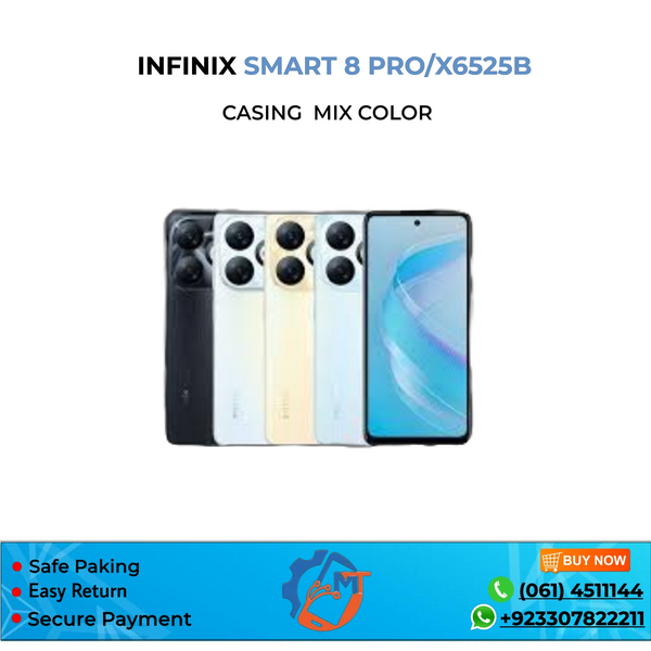SMART 8 PRO/X6525B CASING INFINIX MIX COLOUR