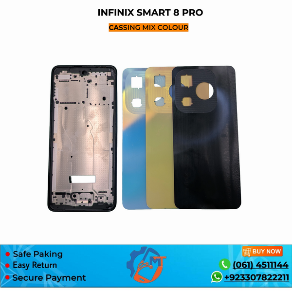 SMART 8 PRO/X6525B CASING INFINIX MIX COLOUR