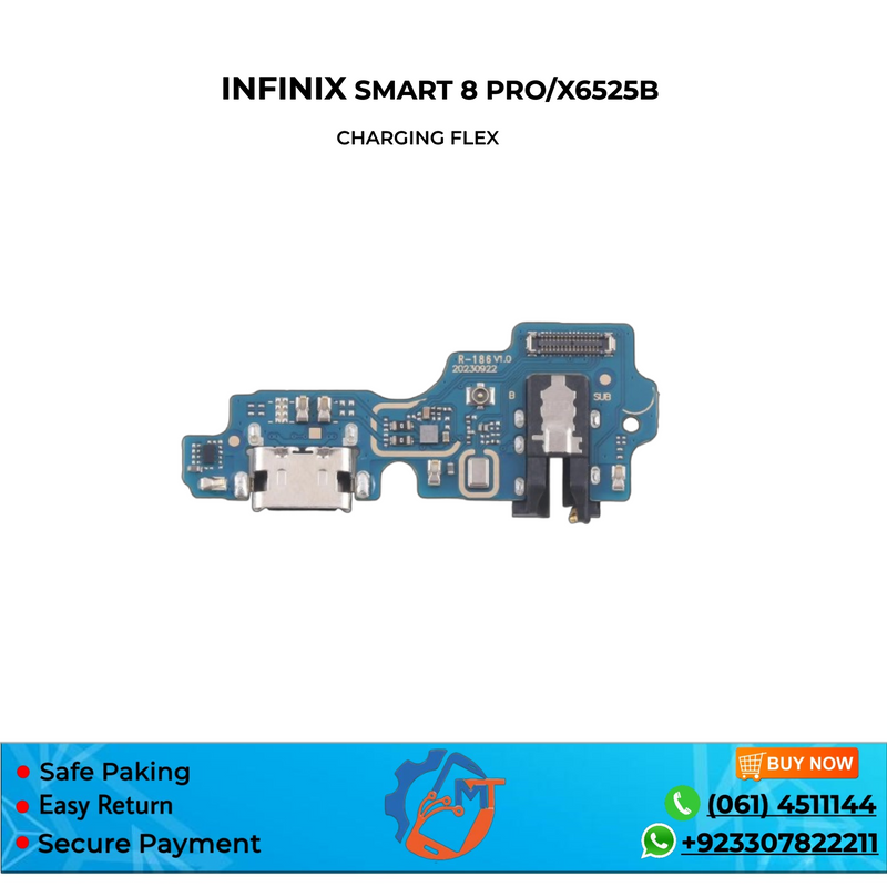 SMART 8 PRO/X6525B CHARGING FLEX INFINIX