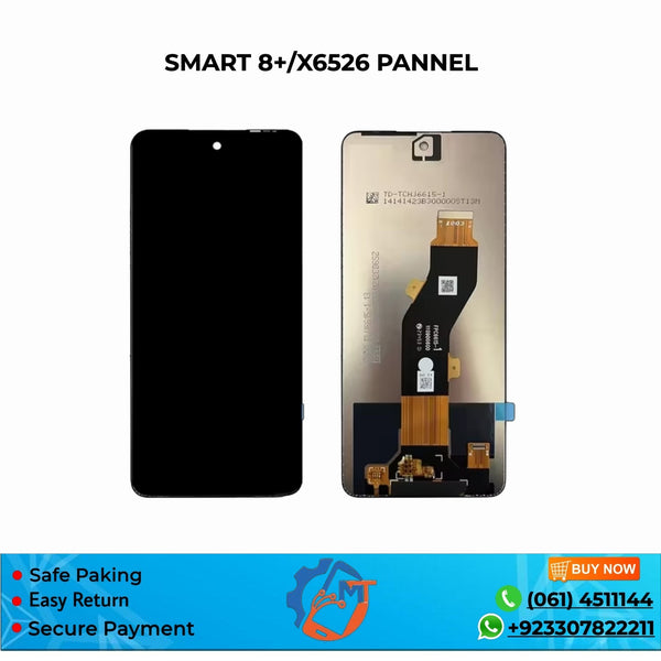 SMART 8+/X6526 PANNEL BLACK SVC