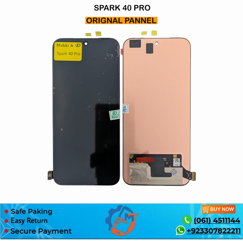 SPARK 40 PRO PANNEL ORG TECHNO SVC