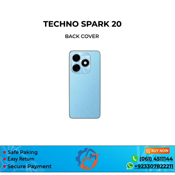 SPARK 20 BACK COVER TECHNO MIX