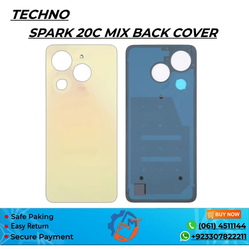 SPARK 20C BACK COVER MIX COLOUR