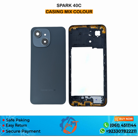 SPARK 40C BACK HOUSING TECHNO MIX COLOUR
