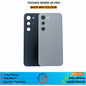 SPARK 40 PRO BACK COVER TECHNO MIX COLOUR