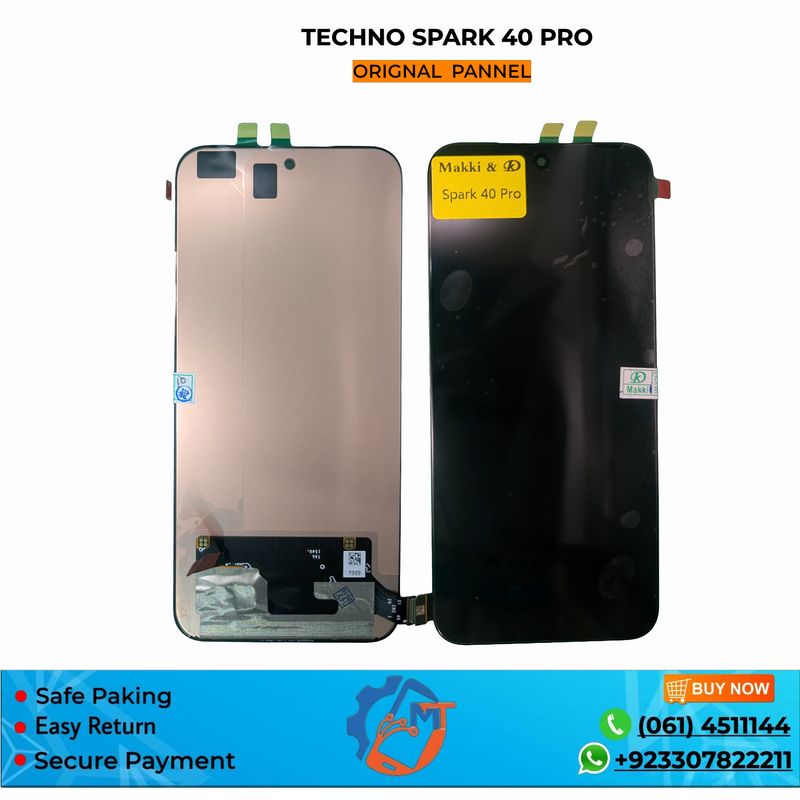 SPARK 40 PRO PANNEL ORG TECHNO SVC