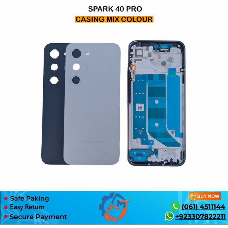 SPARK 40 PRO CASING TECHNO MIX COLOUR