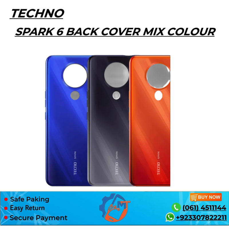 SPARK 6 BACK COVER MIX COLOUR