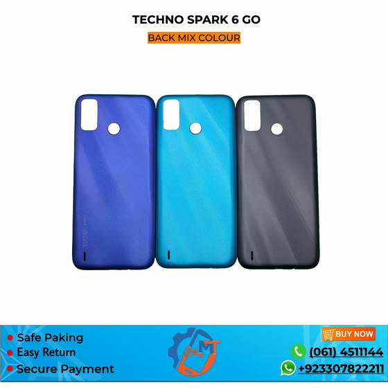 SPARK 6 GO BACK COVER MIX COLOUR