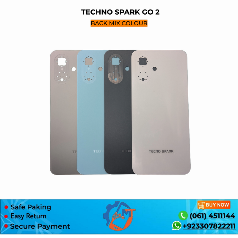 SPARK GO 2 BACK COVER TECHNO MIX COLOUR