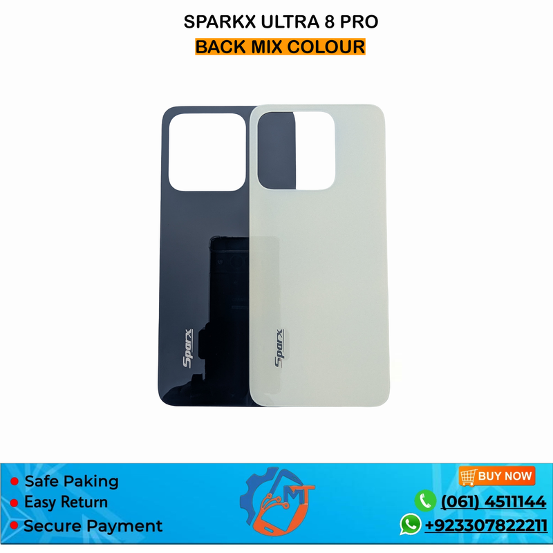 ULTRA 8 PRO BACK COVER SPARXX MIX COLOUR