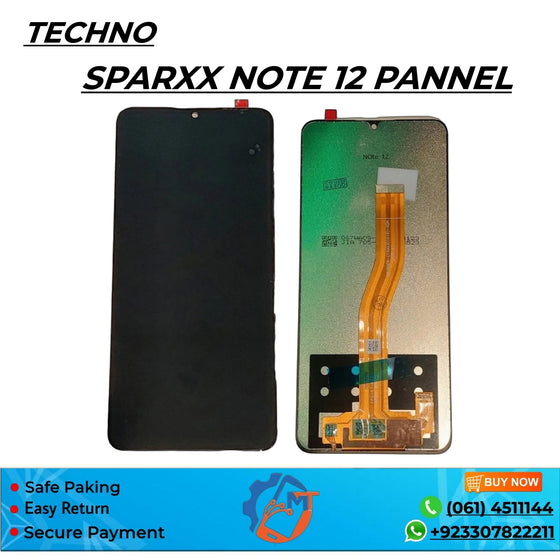 NOTE 12 PANNEL SPARXX