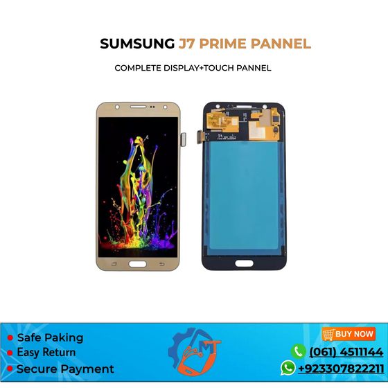 J7 PRIME PANNEL GOLD