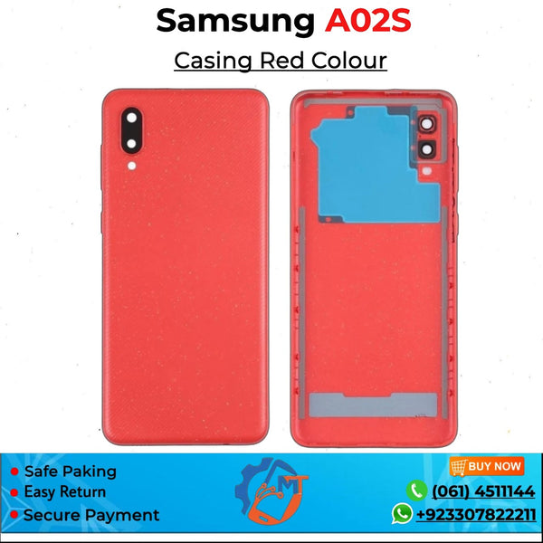 A02S CASING SAMSUNG RED