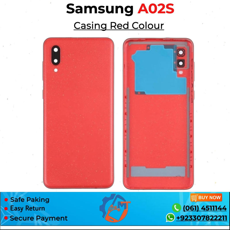 A02S CASING SAMSUNG RED