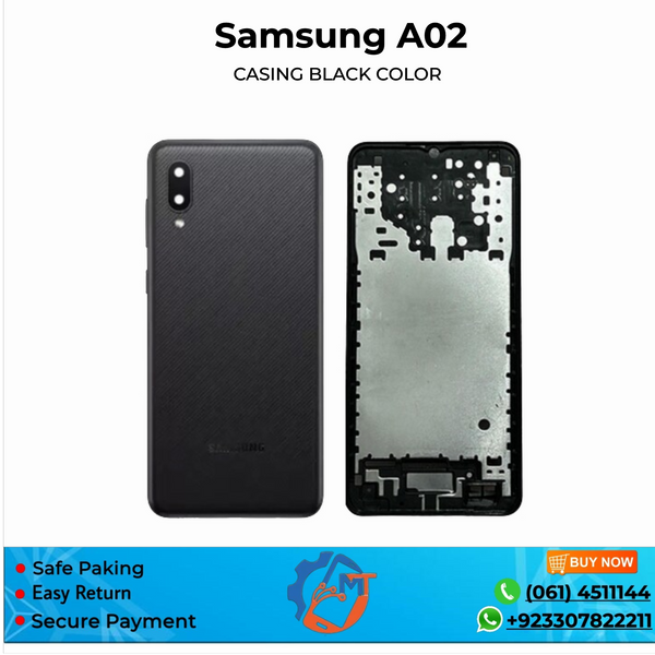 A02 CASING SAMSUNG BLACK