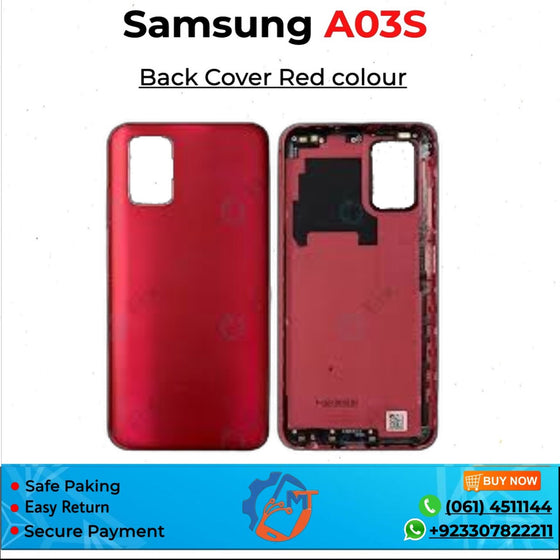 A03S BACK COVER RED